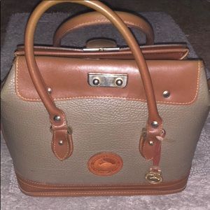 All leather Dooney and Burke bag